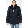 Geographical Norway Doudoune Acore Manteaux Couleur Bleu marine -Geographical Norway Soldes 21799279 500 A