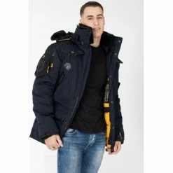 Geographical Norway Doudoune Acore Manteaux Couleur Bleu marine -Geographical Norway Soldes 21799279 500 C