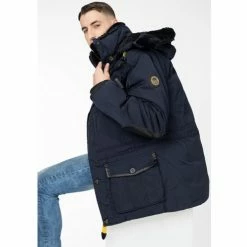 Geographical Norway Doudoune Acore Manteaux Couleur Bleu marine -Geographical Norway Soldes 21799279 500 E