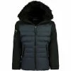 Geographical Norway Veste ALIBABA Manteaux Couleur Bleu marine -Geographical Norway Soldes 21799287 500 A