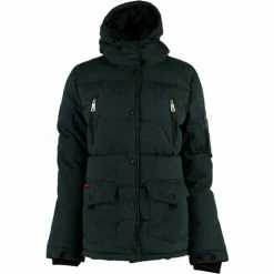 Geographical Norway Veste Amarily - matelassé - capuche amovible Manteaux Couleur Bleu marine