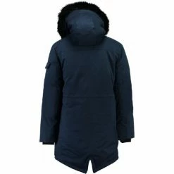 Geographical Norway Canadienne Arissa - capuche avec bord façon fourrure Manteaux Couleur Bleu marine -Geographical Norway Soldes 21799295 500 C