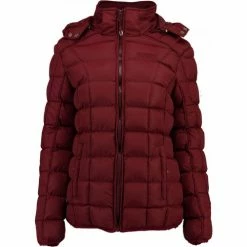 Geographical Norway Veste matelassée Benedicte Manteaux Couleur Bordeau