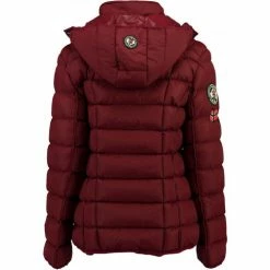 Geographical Norway Veste matelassée Benedicte Manteaux Couleur Bordeau -Geographical Norway Soldes 21799315 500 C