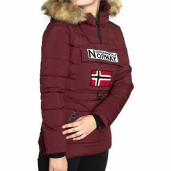 Geographical Norway Doudoune Boonshine Manteaux Couleur Bordeau