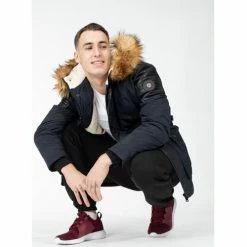 Geographical Norway Anorak Bravour Manteaux Couleur Bleu marine 13 Geographical Norway Anorak Bravour Manteaux Couleur Bleu marine -Geographical Norway Soldes 21799328 500 F