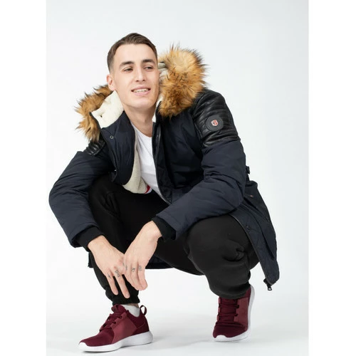 Geographical Norway Anorak Bravour Manteaux Couleur Bleu marine 8 Geographical Norway Anorak Bravour Manteaux Couleur Bleu marine – Image 6