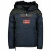 Geographical Norway Bermuda Bruno Manteaux Couleur Bleu marine