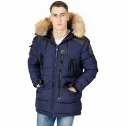 Geographical Norway Doudoune Buckleberry Manteaux Couleur Bleu marine