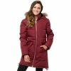 Geographical Norway Parka Canelle - capuche Manteaux Couleur Bordeau -Geographical Norway Soldes 21799348 500 A
