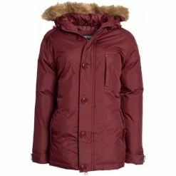 Geographical Norway Doudoune Choupi Manteaux Couleur Bordeau -Geographical Norway Soldes 21799358 500 F