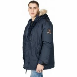 Geographical Norway Doudoune Choupi Manteaux Couleur Bleu marine -Geographical Norway Soldes 21799359 500 D