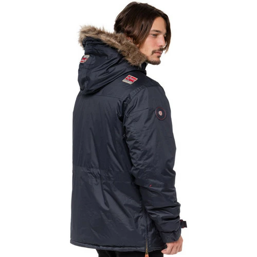 Geographical Norway Doudoune Corporate Manteaux Couleur Bleu marine 4 Geographical Norway Doudoune Corporate Manteaux Couleur Bleu marine – Image 2