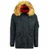 Geographical Norway Parka Danou Manteaux Couleur Bleu marine