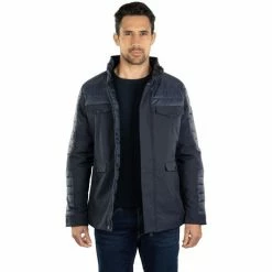 Geographical Norway Parka DANCING Manteaux Couleur Bleu marine -Geographical Norway Soldes 21799374 500 C