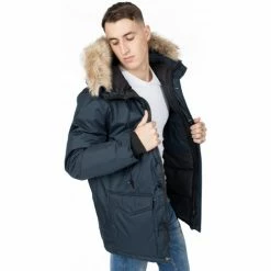 Geographical Norway Veste sport Douchy - imperméable Manteaux Couleur Bleu marine -Geographical Norway Soldes 21799381 500 D