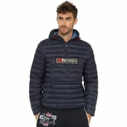Geographical Norway Veste Duckover - matelassé Manteaux Couleur Bleu marine