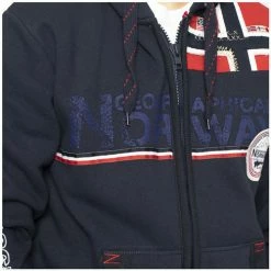 Geographical Norway Bermuda Faponie Sweats & Polaires Couleur Bleu marine -Geographical Norway Soldes 21799386 500 C