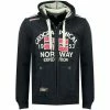 Geographical Norway Sweat sport Flag - capuche Sweats & Polaires Couleur Bleu marine
