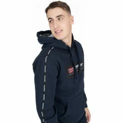 Geographical Norway Sweat sport Gathlem - logo - capuche Sweats & Polaires Couleur Bleu marine 9 Geographical Norway Sweat sport Gathlem - logo - capuche Sweats & Polaires Couleur Bleu marine -Geographical Norway Soldes 21799395 500 C