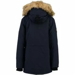 Geographical Norway Parka Airline Manteaux Couleur Bleu marine -Geographical Norway Soldes 21799401 500 C