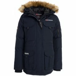 Geographical Norway Doudoune Alpes Manteaux Couleur Bleu marine