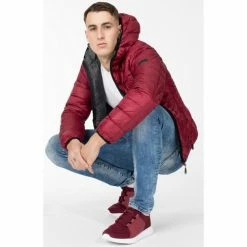 Geographical Norway Veste Gncrocum - matelassé Manteaux Couleur Bordeau -Geographical Norway Soldes 21799415 500 D