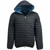 Geographical Norway Veste Duck - capuche - matelassé Manteaux Couleur Bleu marine -Geographical Norway Soldes 21799418 500 A
