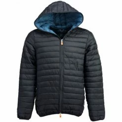 Geographical Norway Veste Duck - capuche - matelassé Manteaux Couleur Bleu marine