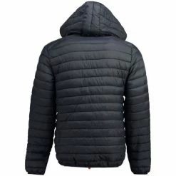 Geographical Norway Veste Duck - capuche - matelassé Manteaux Couleur Bleu marine -Geographical Norway Soldes 21799418 500 C