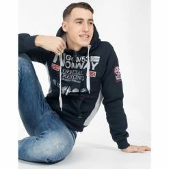 Geographical Norway Sweat sport Gafont - imprimé - capuche Sweats & Polaires Couleur Bleu marine 10 Geographical Norway Sweat sport Gafont - imprimé - capuche Sweats & Polaires Couleur Bleu marine -Geographical Norway Soldes 21799428 500 C