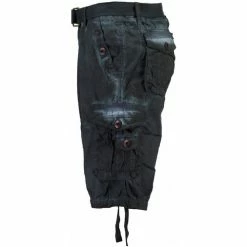 Geographical Norway Bermuda Pablo - 100% coton Shorts & Bermudas Couleur Bleu marine -Geographical Norway Soldes 21799475 500 C