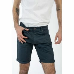 Geographical Norway Bermuda Pampelone - 100% coton Shorts & Bermudas Couleur Bleu marine -Geographical Norway Soldes 21799478 500 E