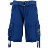 Geographical Norway Bermuda Pantheon - 100% coton Shorts & Bermudas Couleur Bleu foncé -Geographical Norway Soldes 21799480 500 A