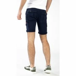 Geographical Norway Bermuda Pexonne - 100% coton Shorts & Bermudas Couleur Bleu marine -Geographical Norway Soldes 21799485 500 E