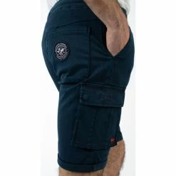 Geographical Norway Bermuda Plaire - 100% coton Shorts & Bermudas Couleur Bleu marine -Geographical Norway Soldes 21799486 500 D