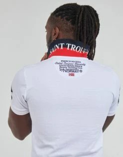 Geographical Norway KALLIAN T-shirts & Polos Couleur Blanc -Geographical Norway Soldes 21814336 500 E