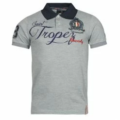 Geographical Norway KALLIAN T-shirts & Polos Couleur Gris mélangé
