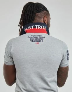 Geographical Norway KALLIAN T-shirts & Polos Couleur Gris mélangé -Geographical Norway Soldes 21814337 500 E