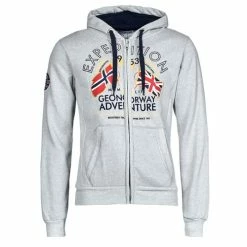 Geographical Norway FLEPTO Sweats & Polaires Couleur Gris mélangé -Geographical Norway Soldes 21814339 500 A