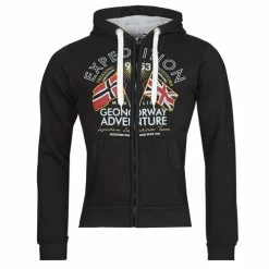 Geographical Norway FLEPTO Sweats & Polaires Couleur Noir -Geographical Norway Soldes 21814341 500 A