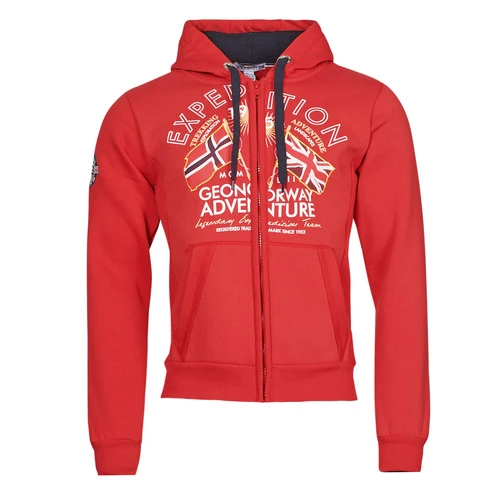 Geographical Norway FLEPTO Sweats & Polaires Couleur Rouge 7 Geographical Norway FLEPTO Sweats & Polaires Couleur Rouge – Image 5