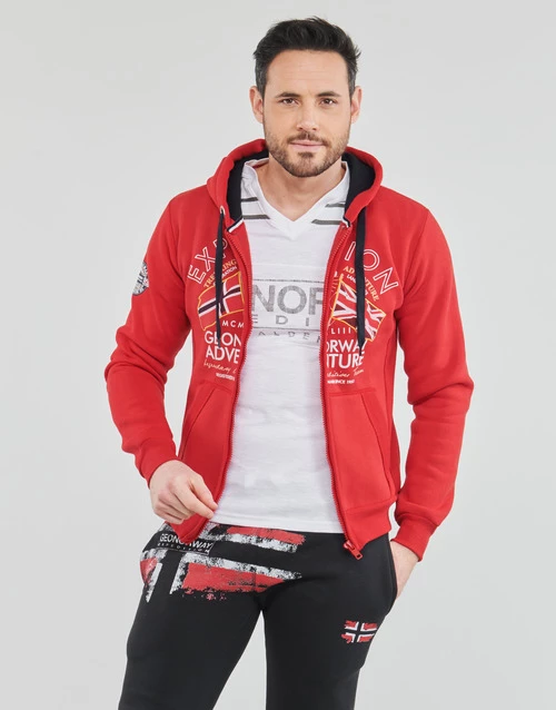 Geographical Norway FLEPTO Sweats & Polaires Couleur Rouge 3 Geographical Norway FLEPTO Sweats & Polaires Couleur Rouge