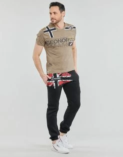 Geographical Norway JARADOCK T-shirts & Polos Couleur Taupe -Geographical Norway Soldes 21814350 500 C