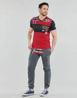 Geographical Norway JARADOCK T-shirts & Polos Couleur Rouge -Geographical Norway Soldes 21814351 500 C