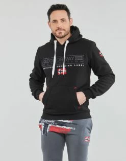 Geographical Norway GASIC Sweats & Polaires Couleur Noir