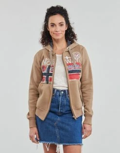 Geographical Norway FARLOTTE Sweats & Polaires Couleur Taupe