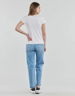 Geographical Norway JOISETTE T-shirts & Polos Couleur Blanc -Geographical Norway Soldes 21814373 500 D