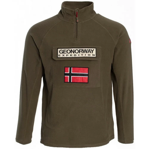 Geographical Norway Polaire Tymcla - uni Sweats & Polaires Couleur Kaki 3 Geographical Norway Polaire Tymcla - uni Sweats & Polaires Couleur Kaki