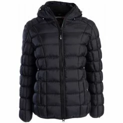 Geographical Norway Anorak Benedicte - matelassé - capuche Manteaux Couleur Noir